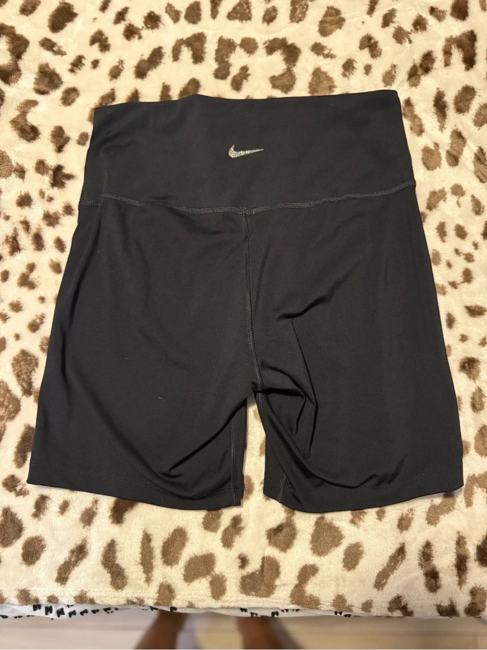 Nike Yoga Dry Fit Black High-Rise Bike Shorts